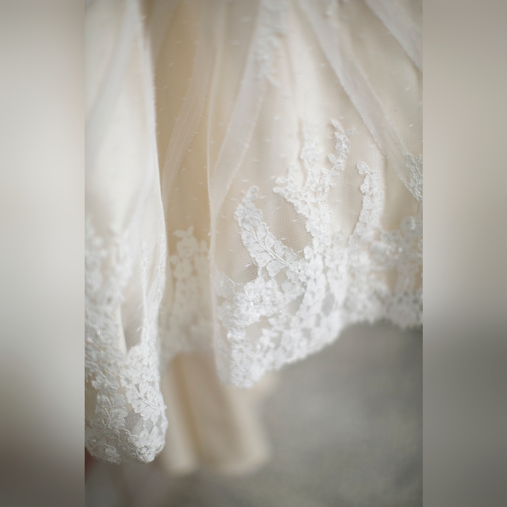 Matthew Christopher | Sophia Wedding Gown & Veil Size 14 - Picture 7 of 16